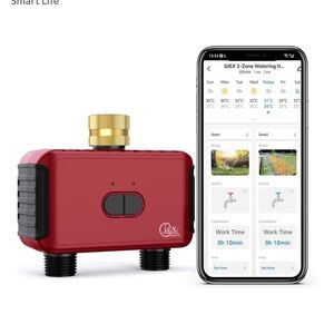 Giex Red Smart Watering Timer